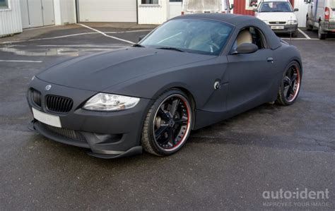 Bmw Z4 Super Matte Black Autoident