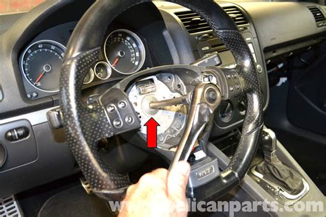 Volkswagen Golf Gti Mk V Steering Wheel And Air Bar Removal