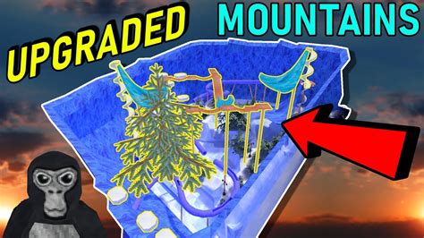 I Gave The Mountains Map A HUGE UPGRADE In Gorilla Tag VR Wryser S