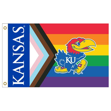 Kansas Jayhawks Inclusive Flag