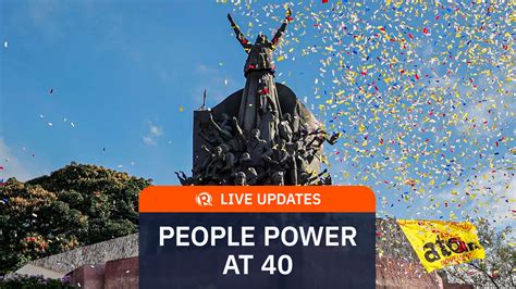 highlights edsa people power revolution  anniversary