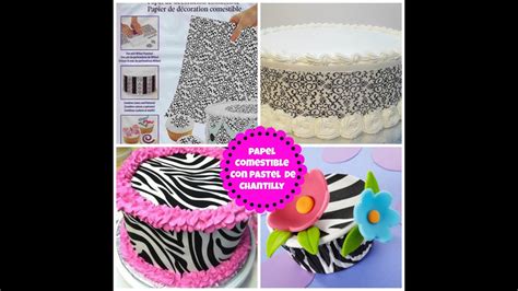 C Mo Poner Papel Comestible A Un Pastel F Cil Madelin S Cakes Youtube