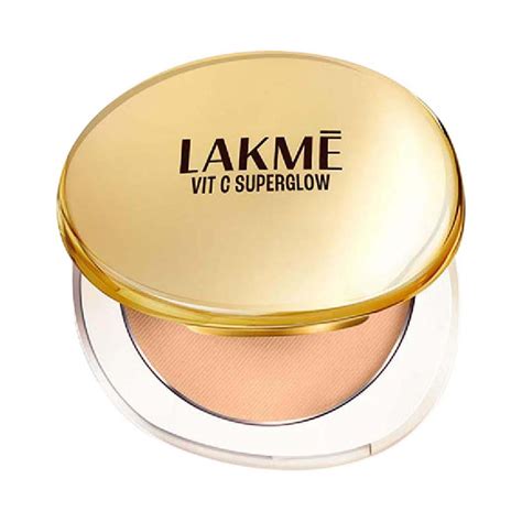 Buy Lakme Makeup Skincare Vit C Superglow Skin Perfecting Compact Nude G Online At Best