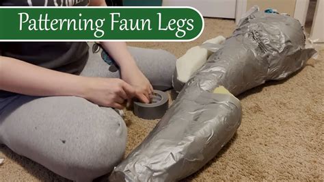 Digitigrade Fursuit Faun Leg Patterning Tutorial YouTube