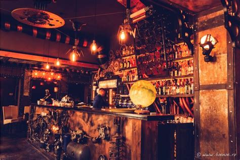 Steampunk Coffee Shop Comes To Life Through Kinetic Energy | Steampunk ...