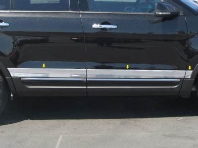 Ford Explorer Dr Qaa Stainless Pcs Rocker Panel Trim Th