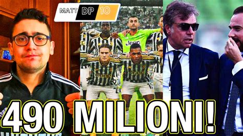 490 MILIONI Di Euro Per La JUVENTUS FOLLIA CLAMOROSA E PROTESTE