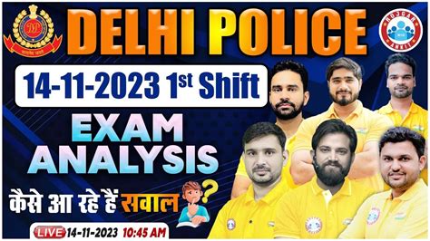 Delhi Police Exam Analysis Nov Delhi Police Exam Analysis Dp