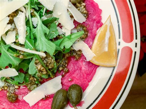 Recette de Carpaccio de bœuf façon Misto selon Bob le Chef L Anarchie