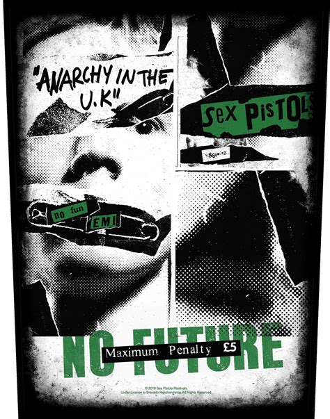 Sex Pistols No Future Nášivka Muziker