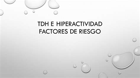 Tdh E Hiperactividad Nursing Apuntes Udocz