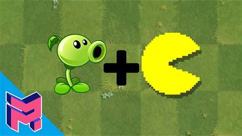 Plants Vs Zombies Fusion Hack Animation Peashooter Pacman YouTube