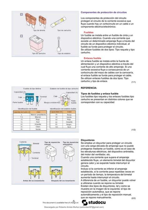 sistema electrico carroceria del motor de un vehículo pdf