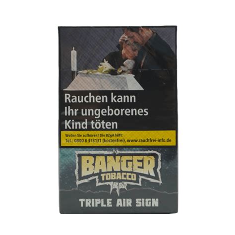 Banger Tobacco Triple Air Sign G Shishahouse