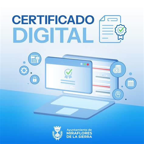 Obtenci N Del Certificado Digital Miraflores De La Sierra