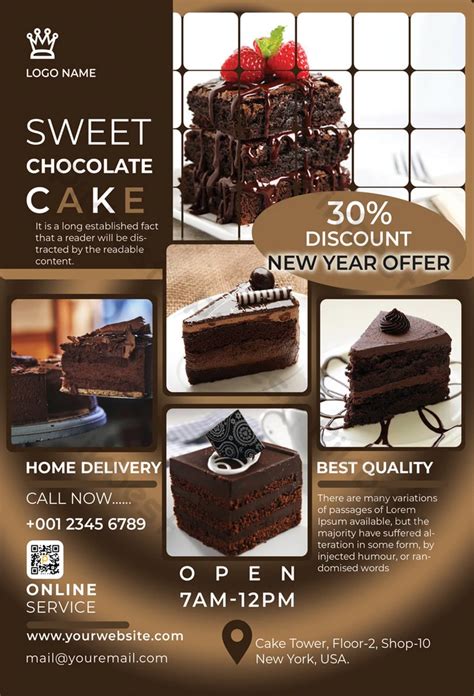 140000 Cake Flyer Templates Free Graphic Design Templates Psd