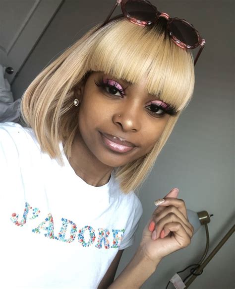 Ig Missperry Wig Hairstyles Hair Inspiration Blonde Bobs