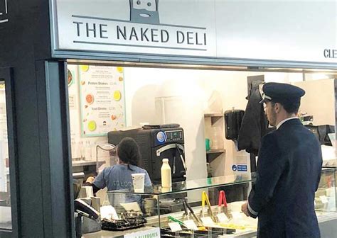 The Naked Deli Ready For Take Off At Glasgow Airport Larder Magazine