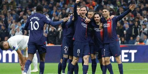 OM PSG Les Notes Des Joueurs Parisiens