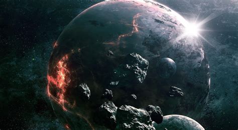 End Of The World Illustration Hd Wallpaper Wallpaper Flare