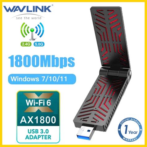 Wavlink Ax Usb Wifi Adapter Dongle Usb Dual Band High Gain