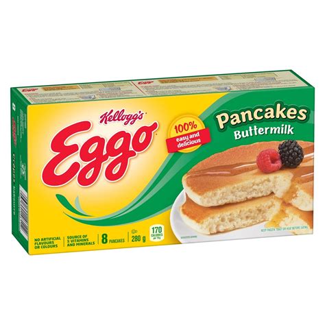 Kellogg S Eggo Pancakes Buttermilk Kellogg S Canada