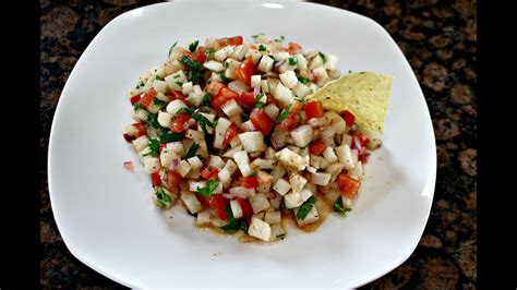 Ceviche De Jicama Youtube