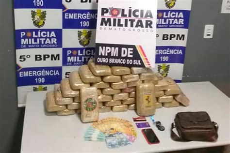 Homem é Preso Pela Pm Com 45 Quilos De Pasta Base De Cocaína Em Mt