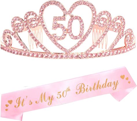 Buy 50th Birthday 50th Birthday Ts For Women 50th Birthday Sash