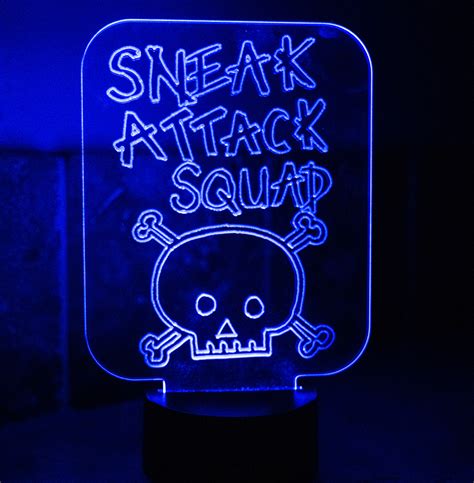 Sneak Attack Squad Multi Colored Night Light. – The Extreme Toys Store