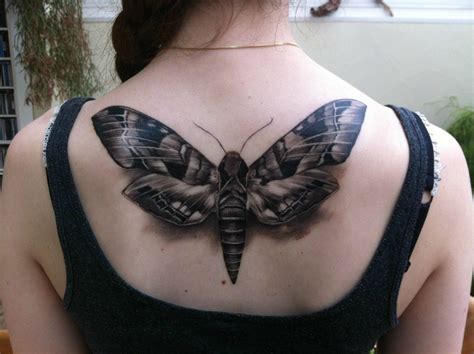 Interesting Dead Head Moth Tattoo Meanings Tattooswin