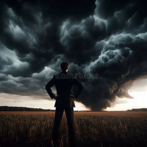 Dark Sky Rain And Clouds Stock Illustration Illustration Of Dark