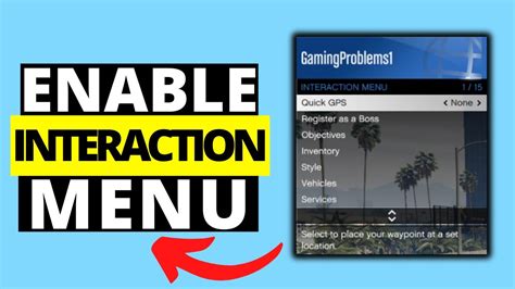 How To Open Interaction Menu In Gta V Online Ps Ps Xbox Pc Youtube