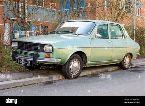 Bucharest Romania 3 March 2021 Old Retro Vivid Green Romanian Dacia