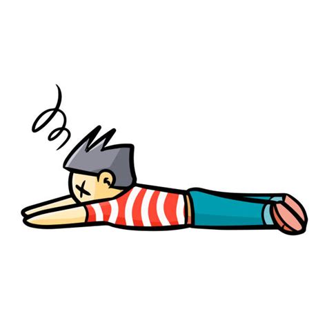 Best Cartoon Of A People Fainting Illustrations, Royalty-Free Vector ...