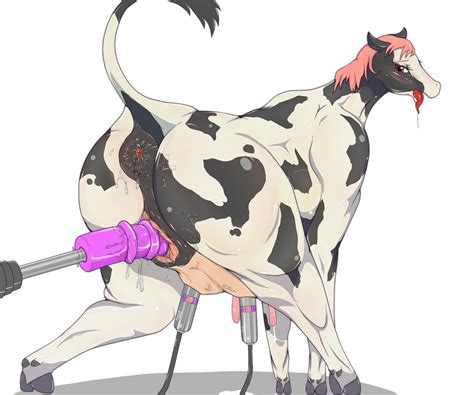 Rule 34 Big Anus Blush Bovine Cattle Dildo Female Feral Fucking Machine Hisashi414 Hooves