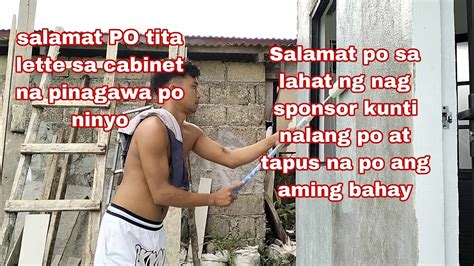 UPDATE SA AMING BAHAY MAKAKALIPAT NA PO KAMI SA AMING MUNTING TAHANAN