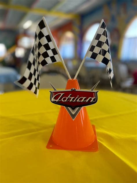 Cars Birthday Party Centerpieces Cars Birthday Parties Race Car