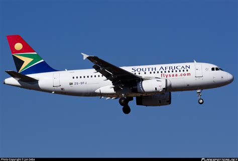 Zs Sfj South African Airways Airbus A Photo By Jan Seba Id