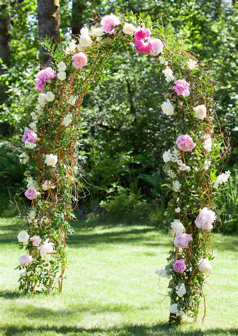 How To Make A Willow Wedding Arch For A Romantic Floral Backdrop