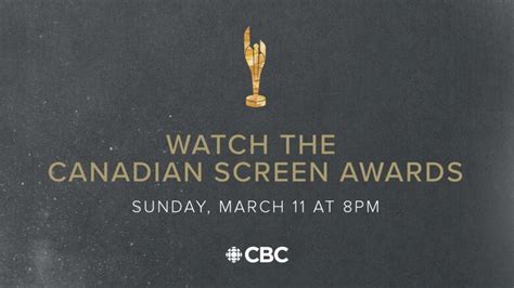 The Canadian Screen Awards Are This Sunday Here S How To Watch Cbc Arts