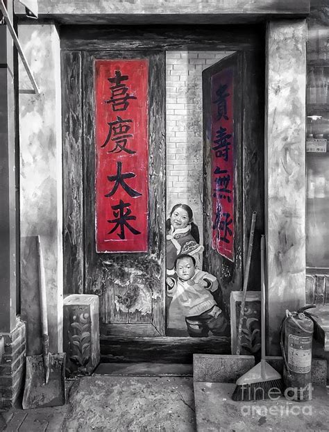 Beijing Hutong art Photograph by Iryna Liveoak - Fine Art America