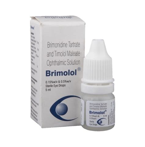 Timolol Brimonidine Eye Drops At Rs 429 Piece Nagpur ID 23431767230