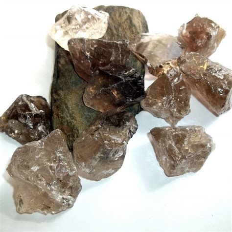 Smoky Quartz Raw Mineral Specimen