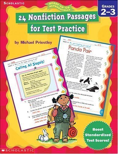 24 Nonfiction Passages For Test Practice Grades 2 3