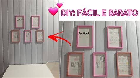 DIY QUADROS DE PAPEL CARTÃO FÁCIL E BARATO YouTube