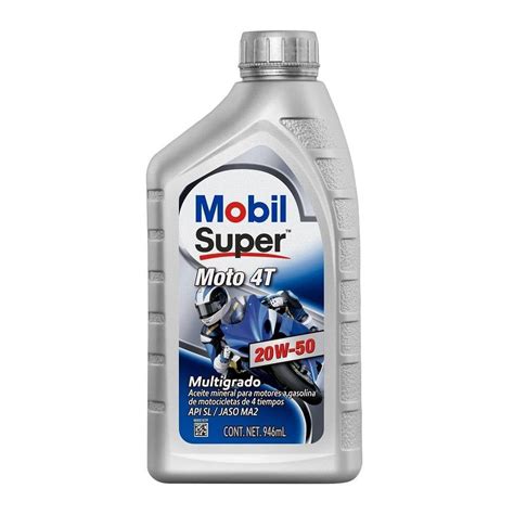 Aceite Mobil Súper 20W 50 de 946 ml Bodega Aurrera Despensa a tu Casa