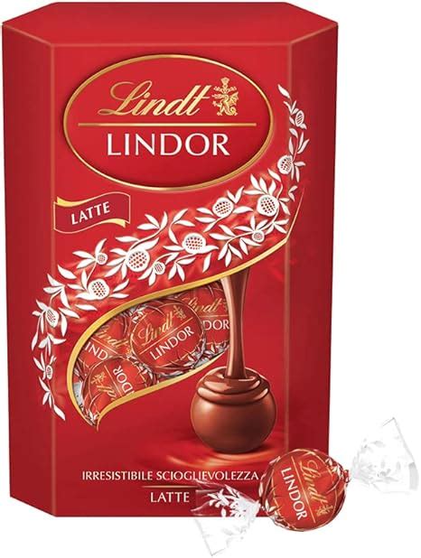 Lindt Lindor Praline Di Cioccolato Al Latte Cioccolatini Confezione