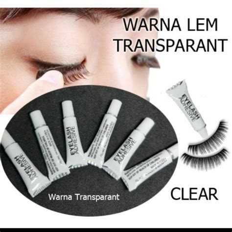 Jual Lem Bulu Mata Palsu Transparant Ml Made In Korea Eyelash Glue