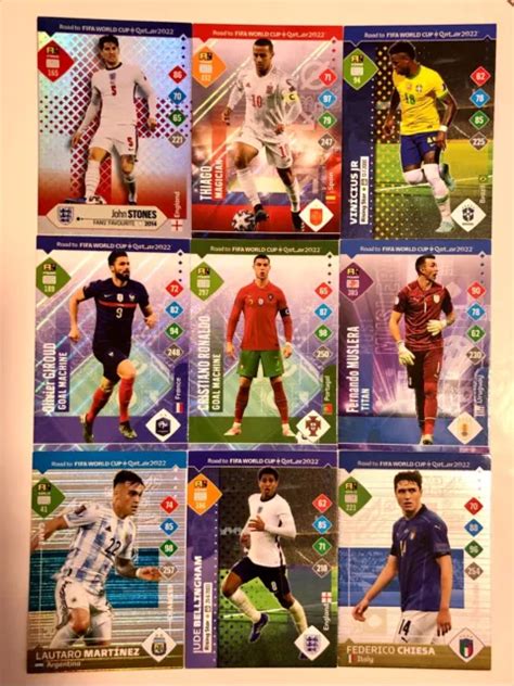 PANINI ADRENALYN XL Road To FIFA World Cup Qatar 2022 TRIO FANS TITAN